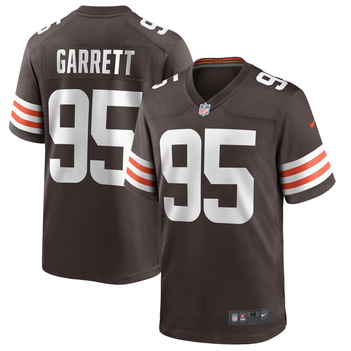 Cleveland Browns Myles Garrett Brown Game Player Jersey