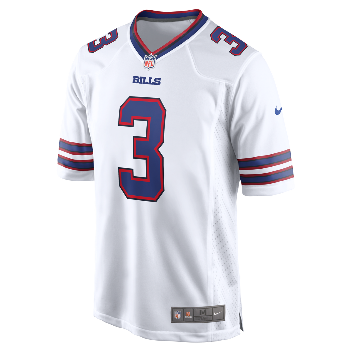 Buffalo Bills Damar Hamlin White Game Jersey