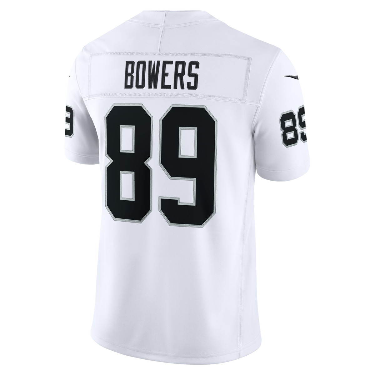 Las Vegas Raiders Brock Bowers White Vapor F.U.S.E. Stitched Limited Jersey