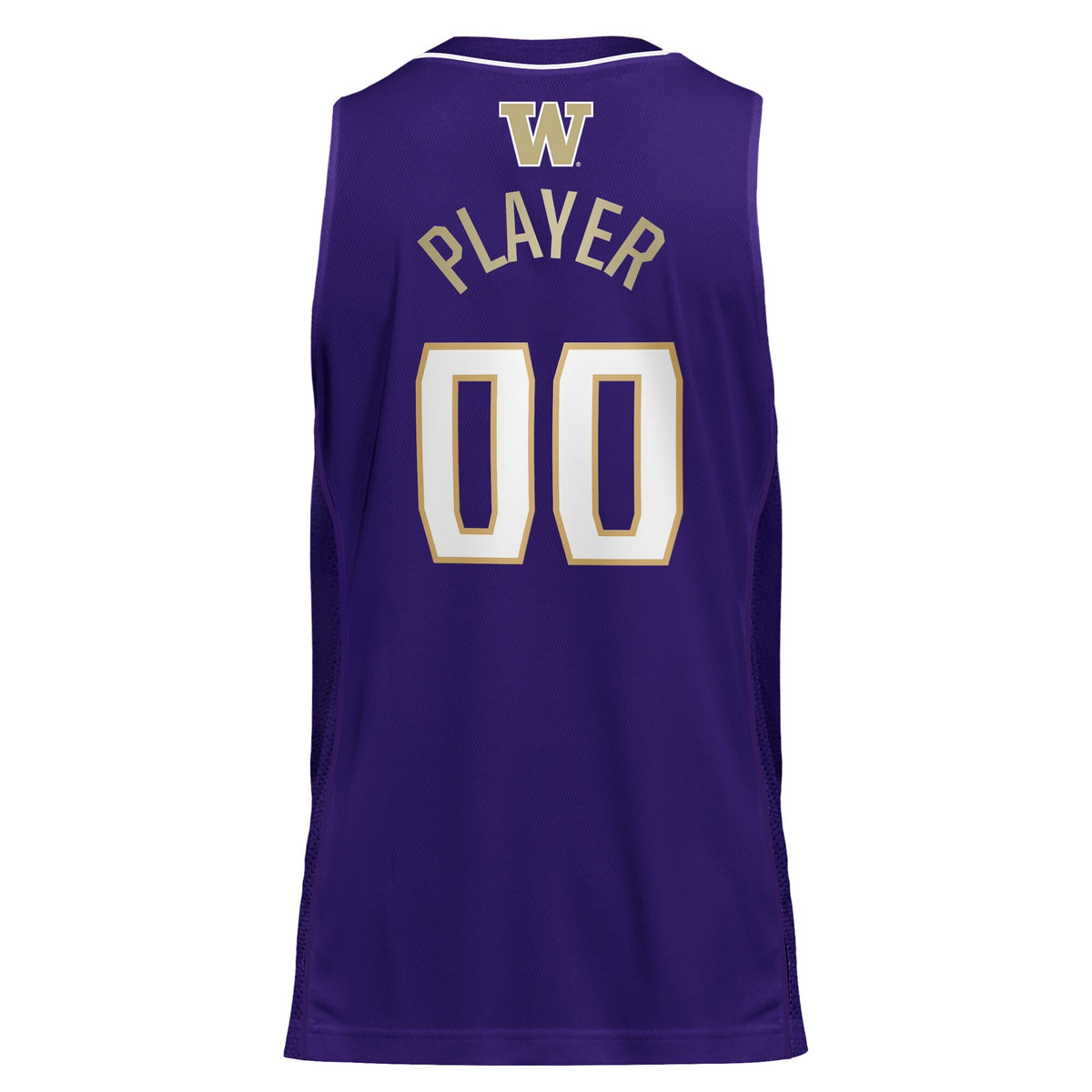 Washington Huskies Pick-A-Player NIL Basketball Jersey - Purple
