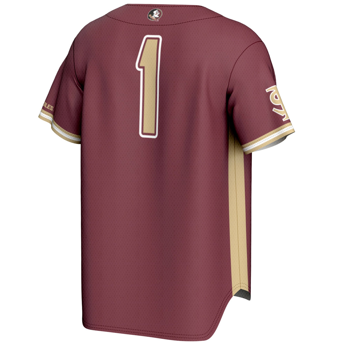 #1 Florida State Seminoles GameDay Greats Lightweight Baseball Jersey - Garnet