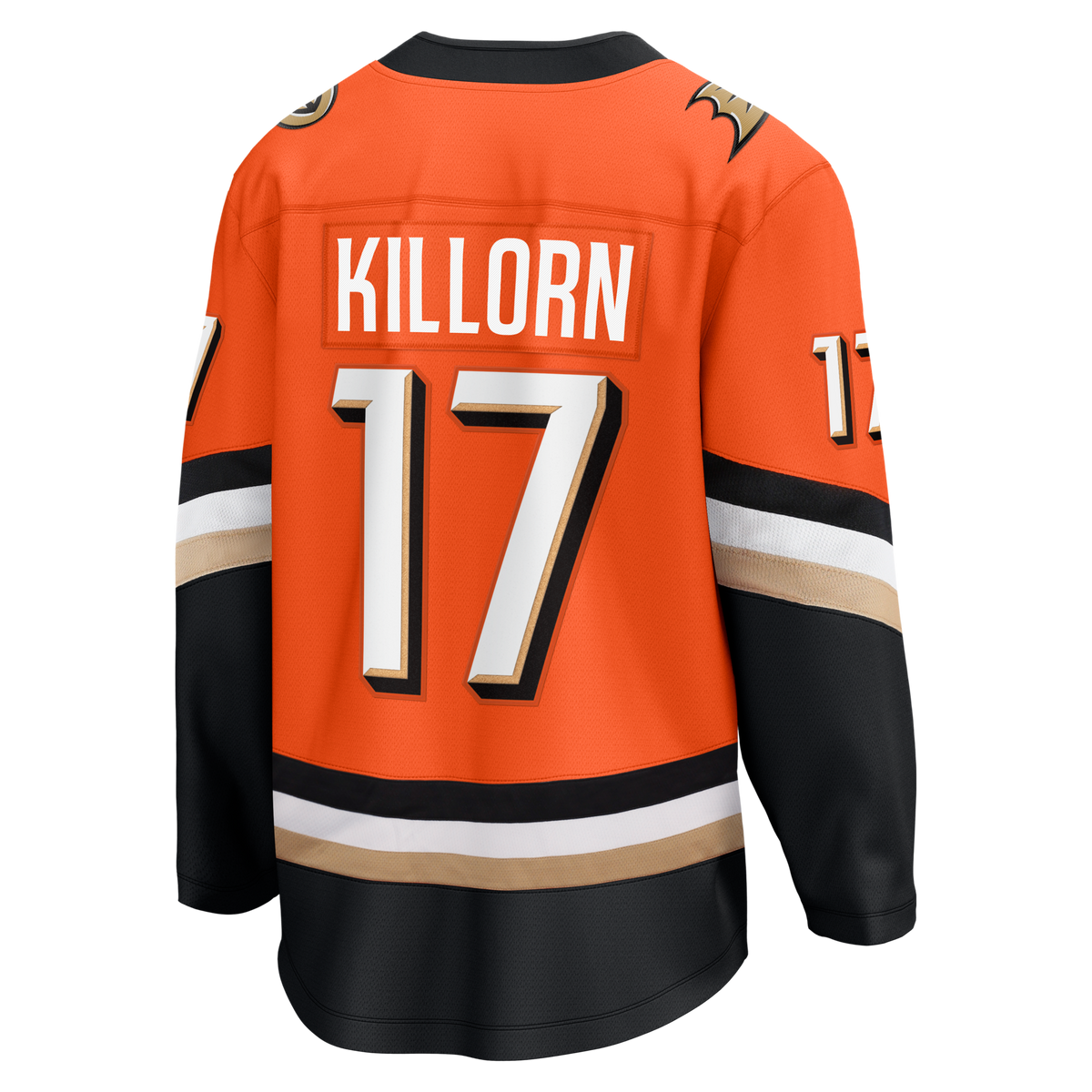 Anaheim Ducks Alex Killorn Fanatics Orange Home Breakaway Jersey