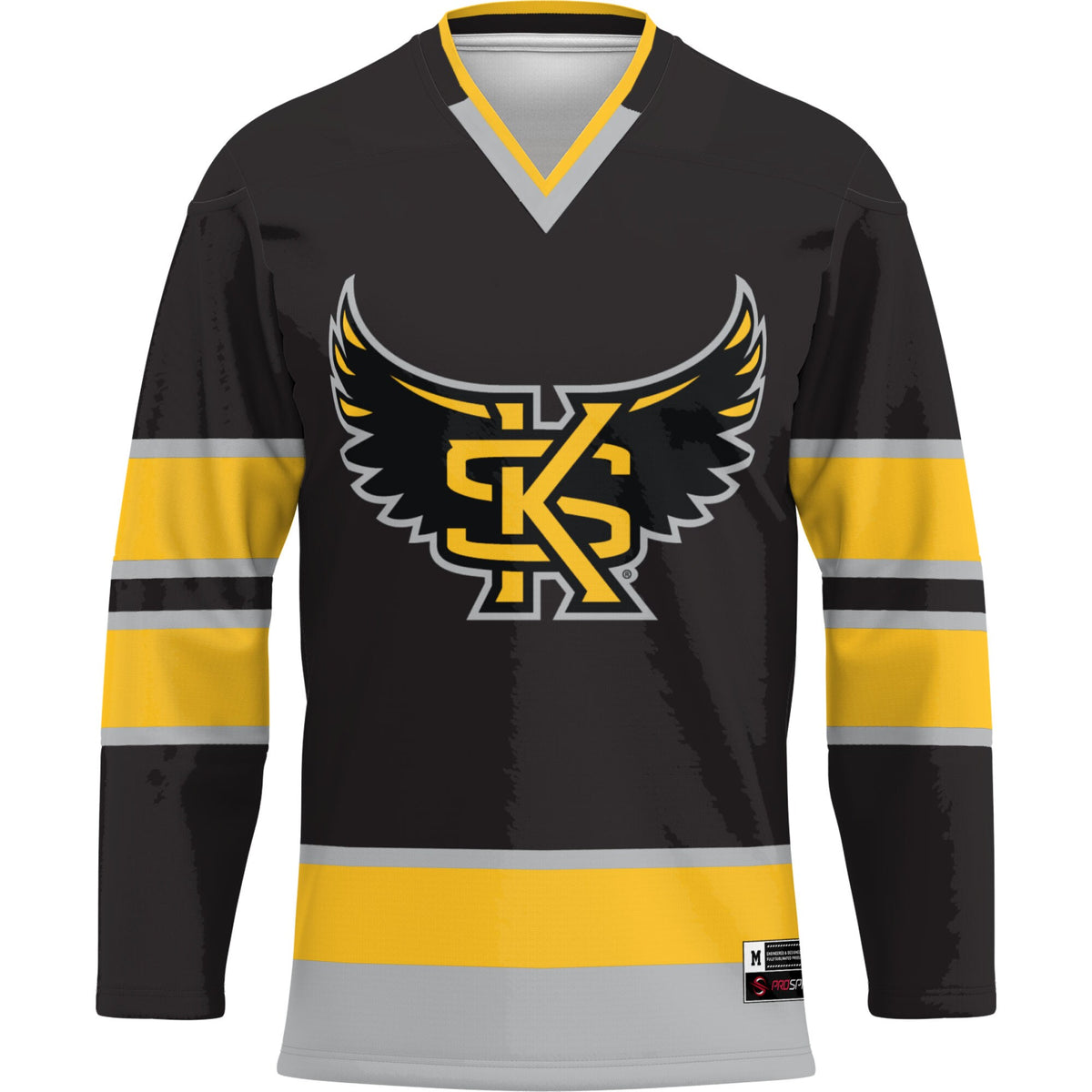 Kennesaw State Owls GameDay Greats Hockey Jersey - Gold