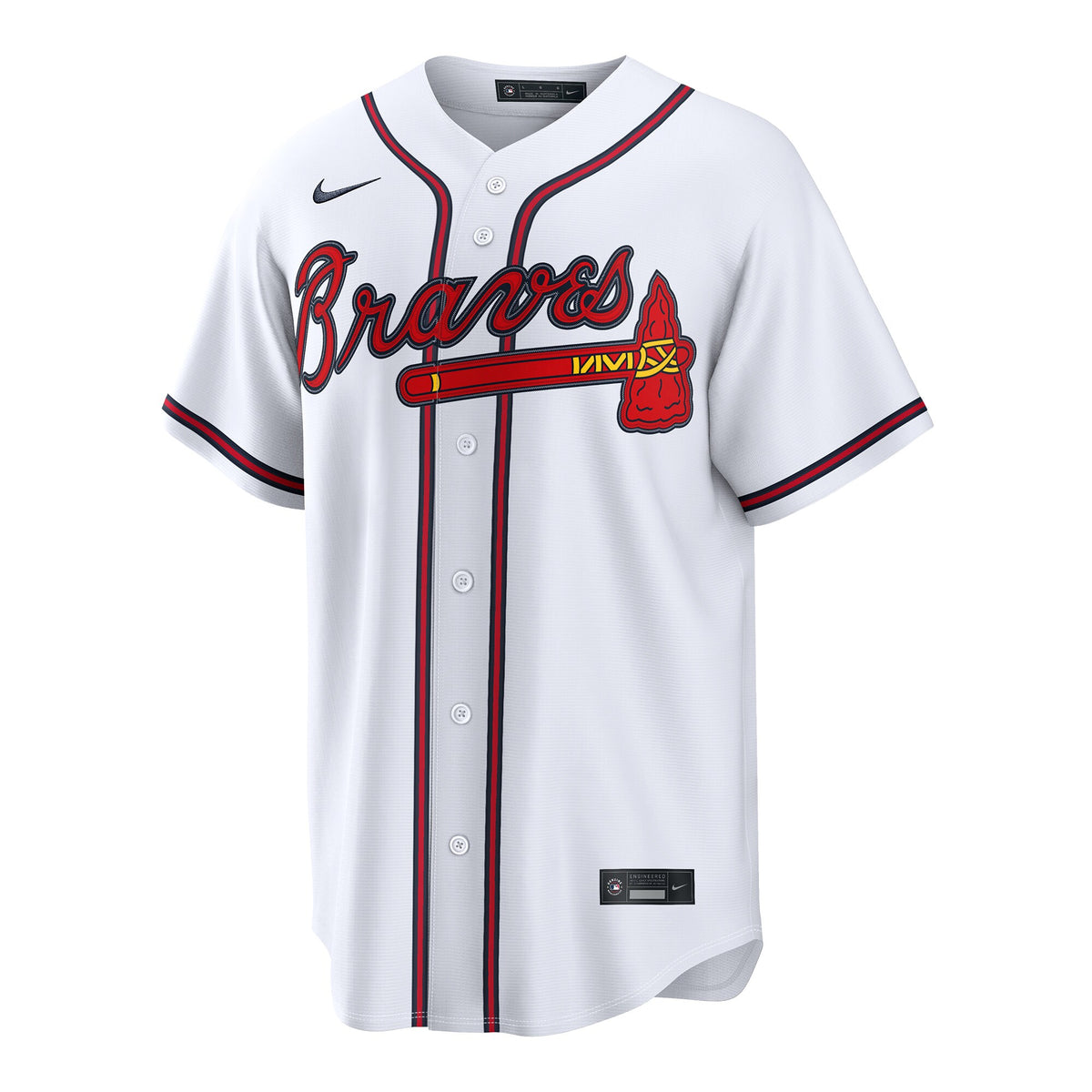 Atlanta Braves Spencer Schwellenbach White Home Replica Jersey