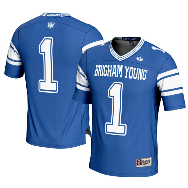 GameDay Greats #1 Royal BYU Cougars Football Jersey