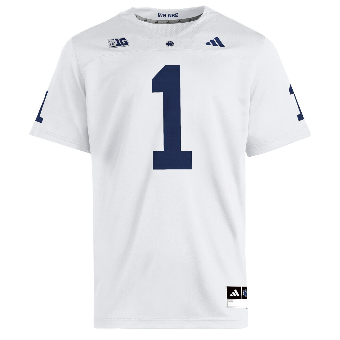 adidas White Penn State Nittany Lions Away Premier Jersey