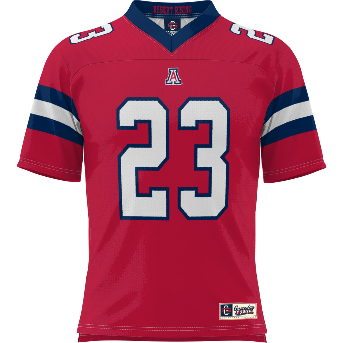 #23 Arizona Wildcats GameDay Greats Desert Rising Football Jersey - Red