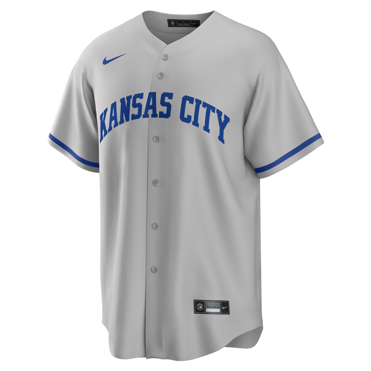 Kansas City Royals Bobby Witt Jr. Gray Road Replica Jersey