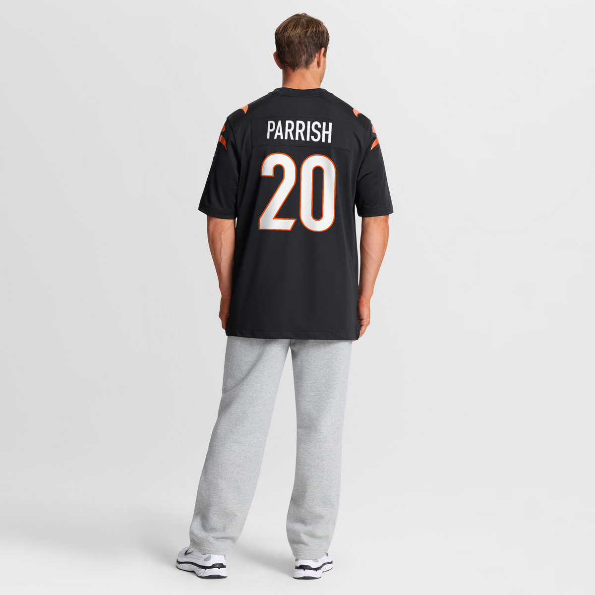 Cincinnati Bengals Lemar Parrish Black Team Retired Game Jersey
