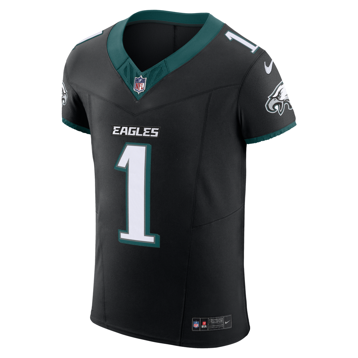 Philadelphia Eagles Jalen Hurts Black Alternate Vapor F.U.S.E. Elite Jersey