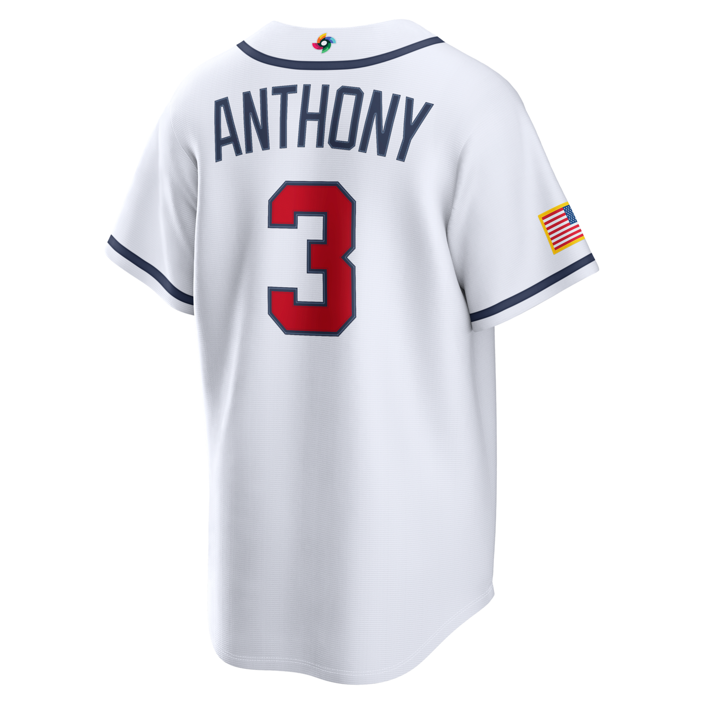 USA Baseball Roman Anthony Nike White 2026 World Baseball Classic Home Stadium Jersey
