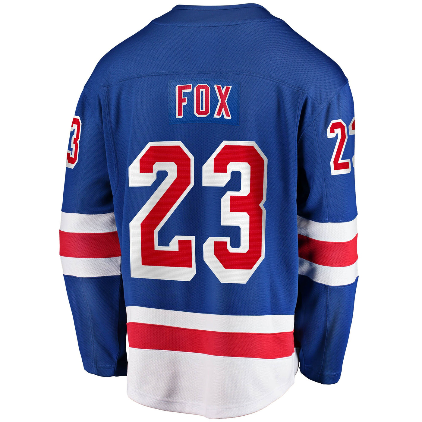 New York Rangers Adam Fox Fanatics Blue Home Breakaway Replica Jersey