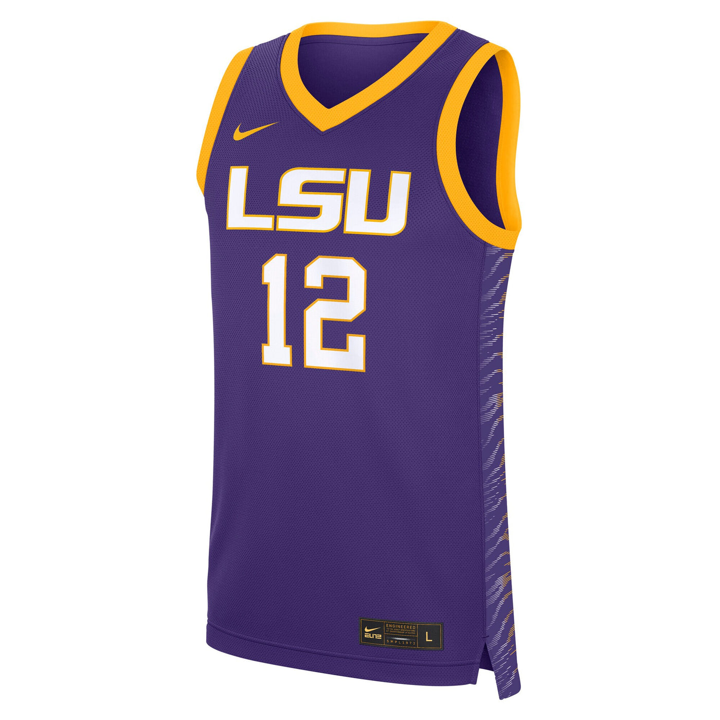 Nike Mikaylah Williams Purple LSU Tigers Replica Basketball Jersey