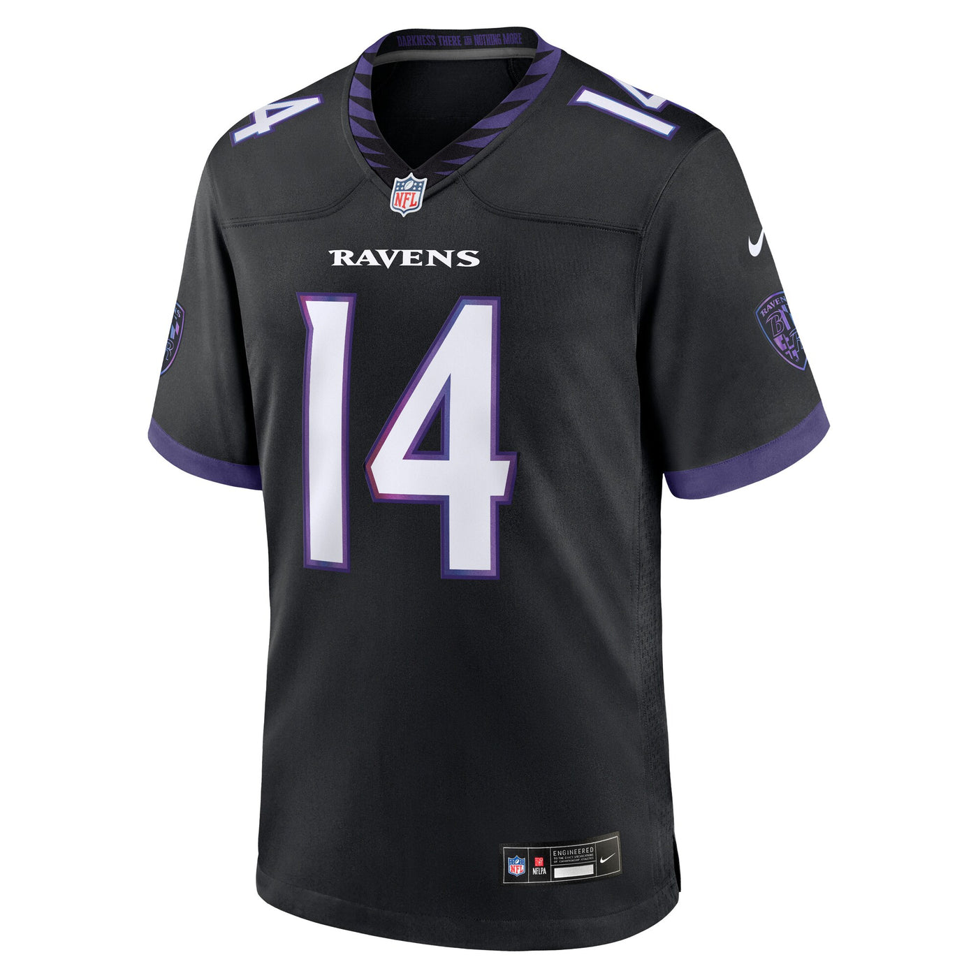 Baltimore Ravens Kyle Hamilton Nike Black Alternate Game Jersey