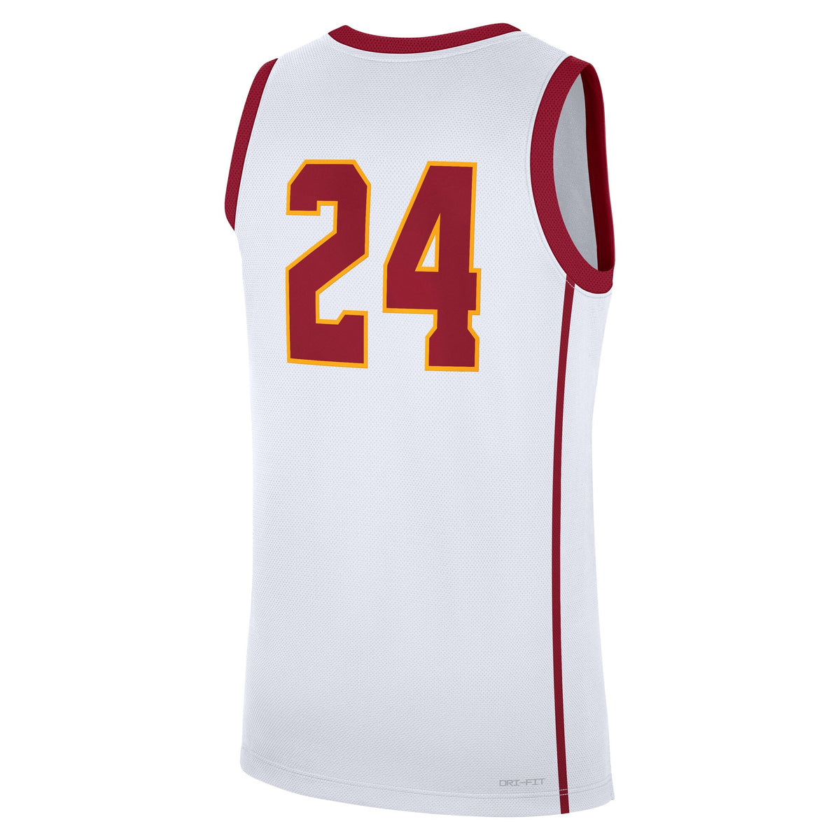 #24 USC Trojans Home Replica Jersey - White