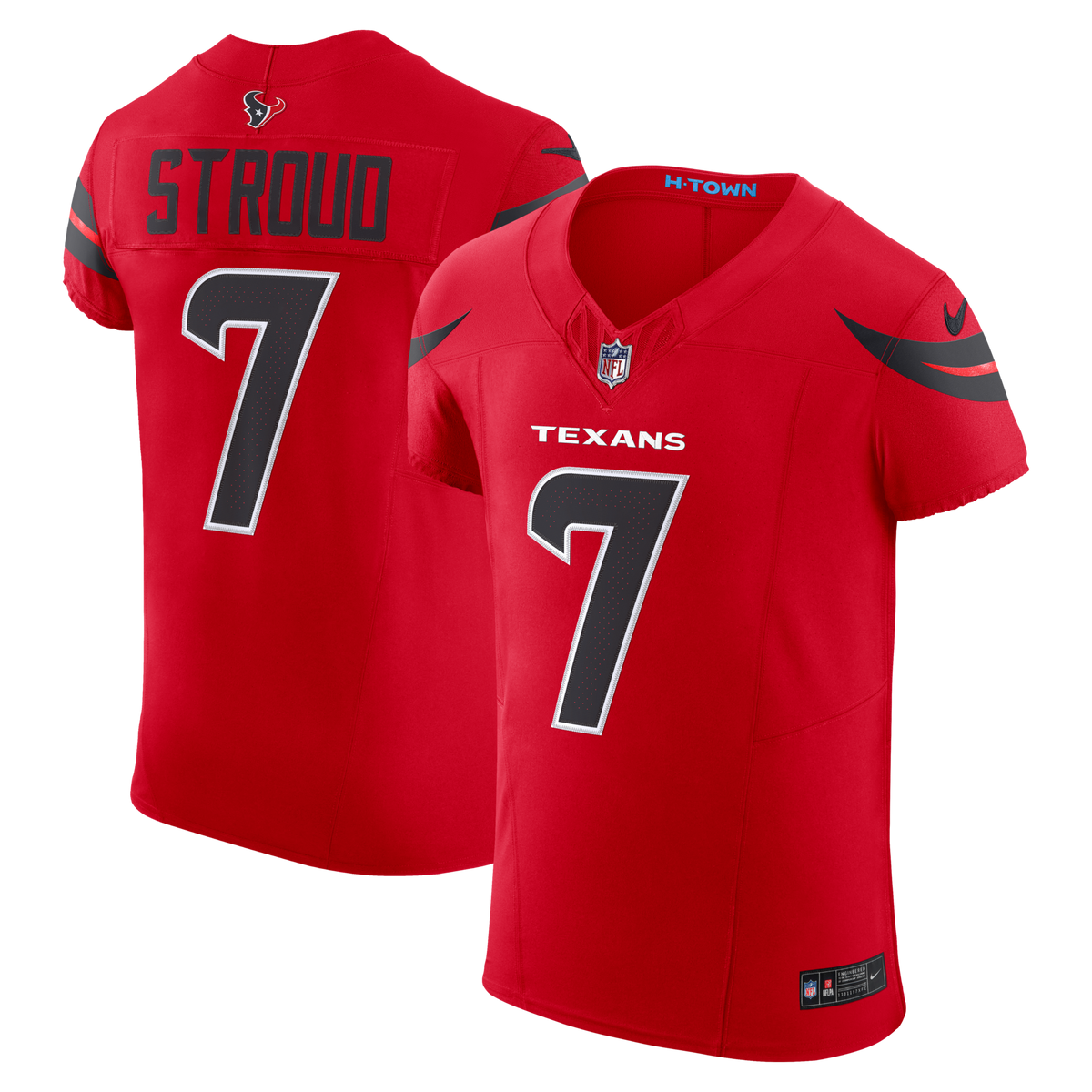 Houston Texans C.J. Stroud Red Alternate Vapor F.U.S.E. Elite Jersey