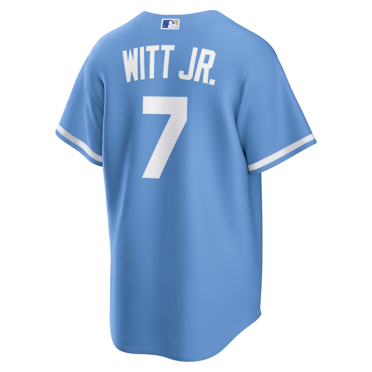 Kansas City Royals Bobby Witt Jr. Light Blue Alternate Replica Jersey