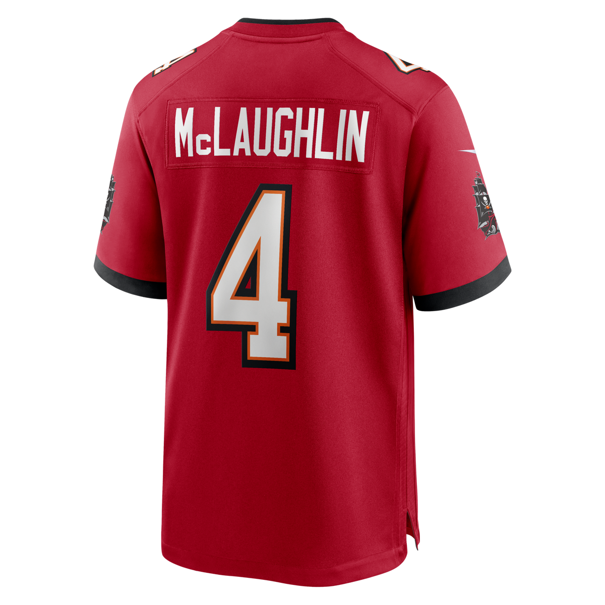 Tampa Bay Buccaneers Chase McLaughlin Red Game Player Jersey