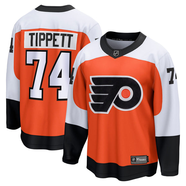 Philadelphia Flyers Owen Tippett Fanatics Orange Home Breakaway Jersey