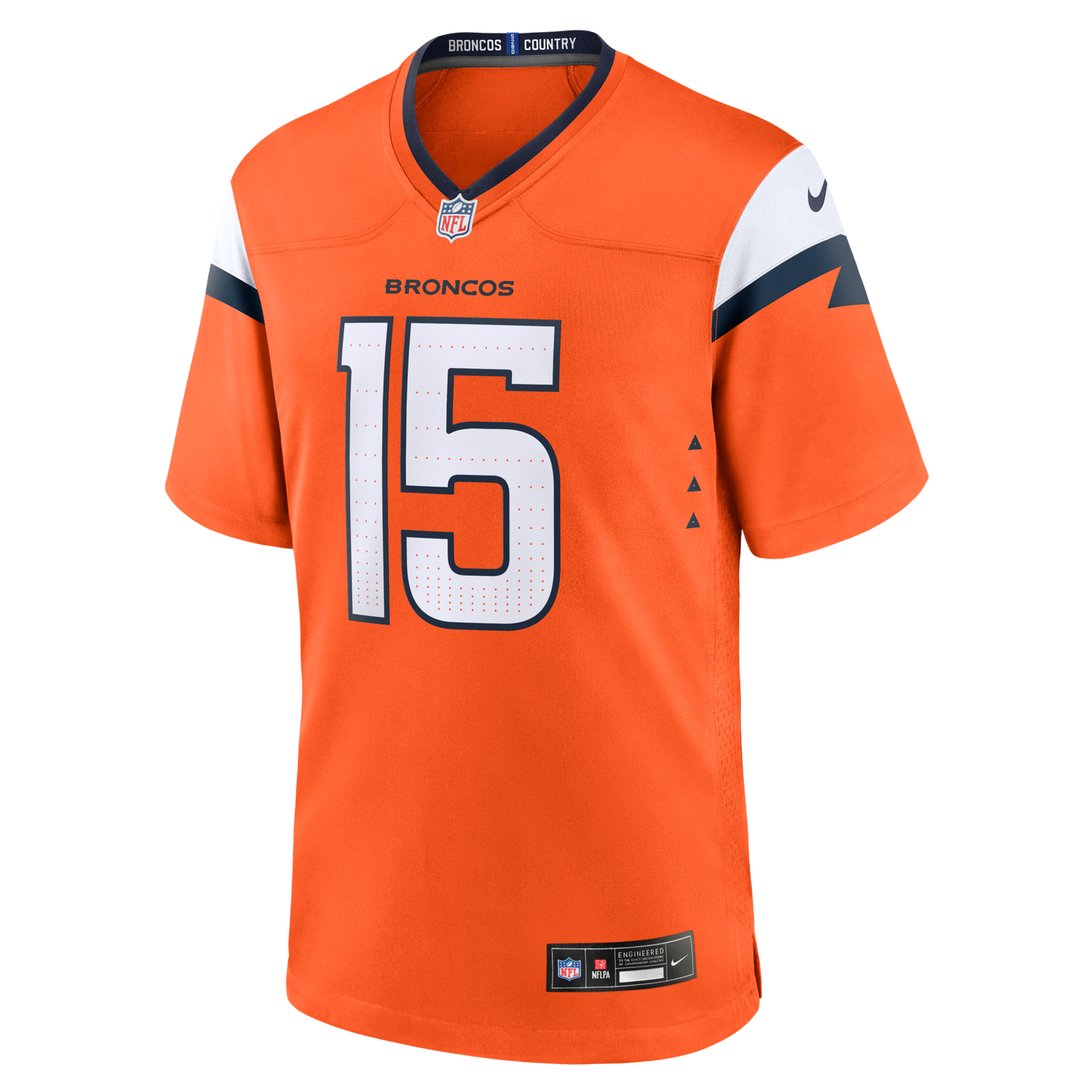 Denver Broncos Nik Bonitto Nike Orange Team Game Jersey