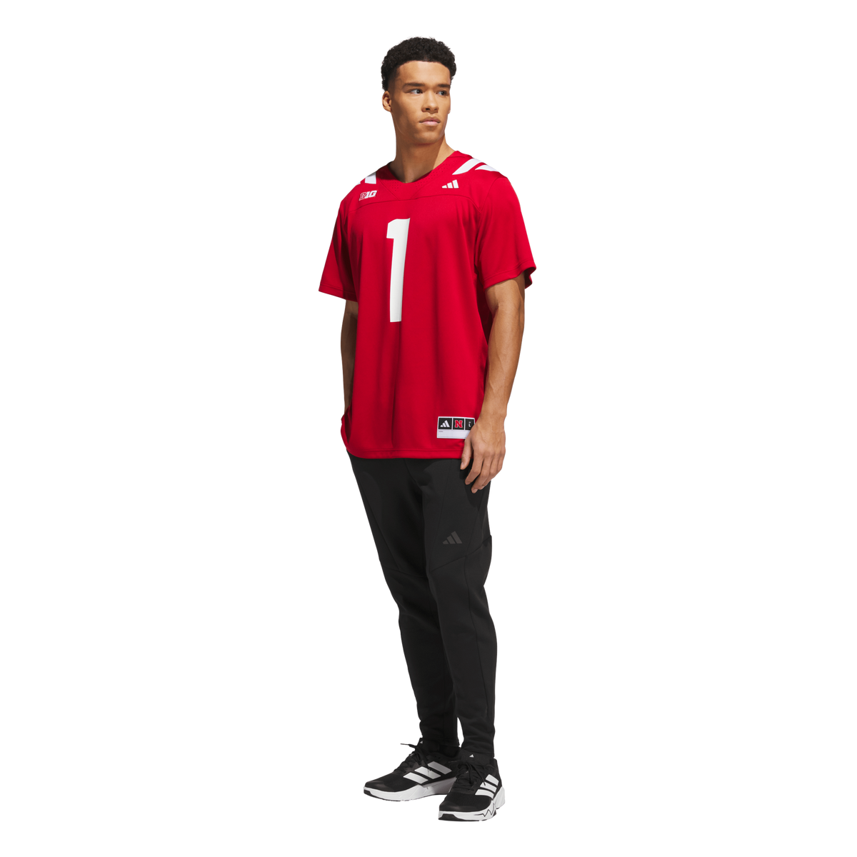 #1 Nebraska Huskers Home Premier Jersey - Scarlet