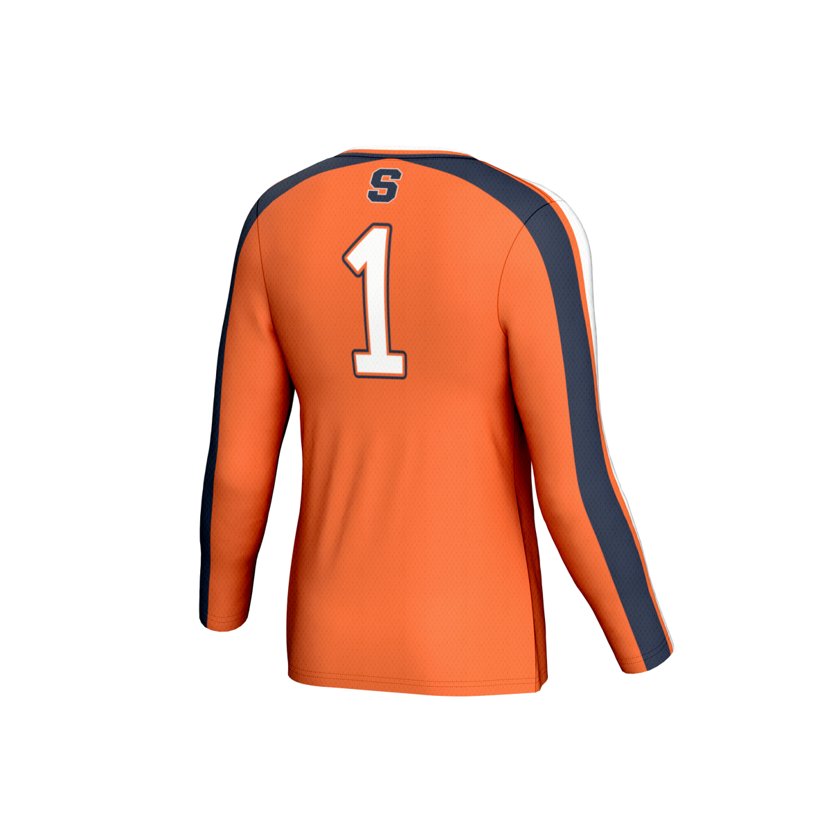 #1 Syracuse Orange GameDay Greats Lightweight Collegiate Volleyball Fashion Jersey - Orange
