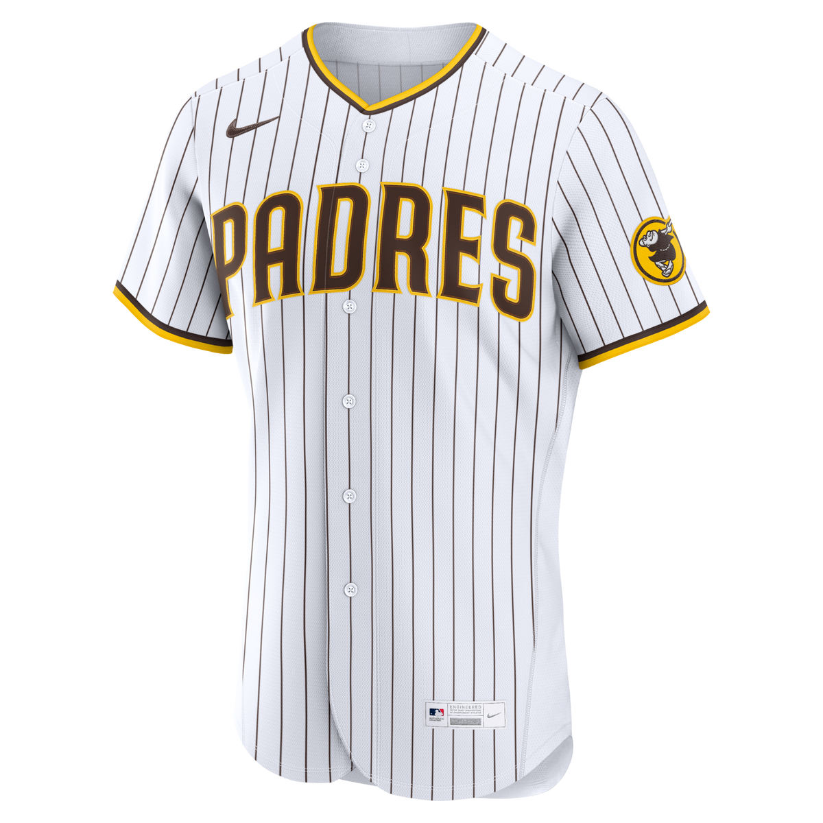 San Diego Padres White Home Authentic Custom Jersey
