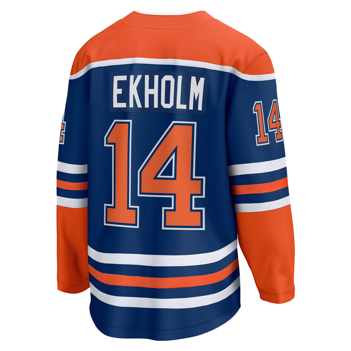 Edmonton Oilers Mattias Ekholm Fanatics Royal Home Breakaway Jersey