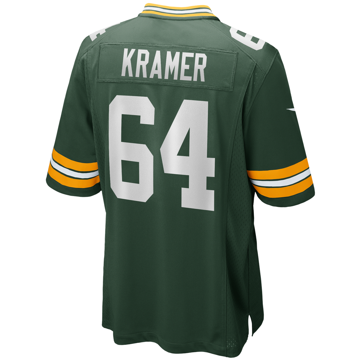 Green Bay Packers Jerry Kramer Green Game Retired Player Jersey