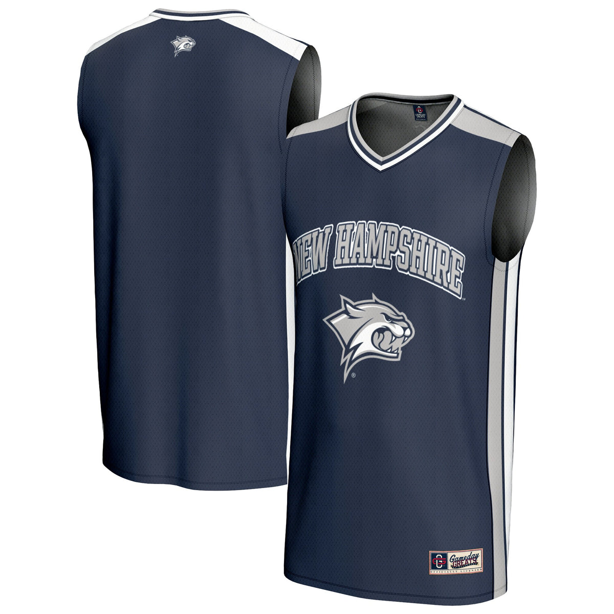 New Hampshire Wildcats GameDay Greats Spirit Basketball Jersey - Navy