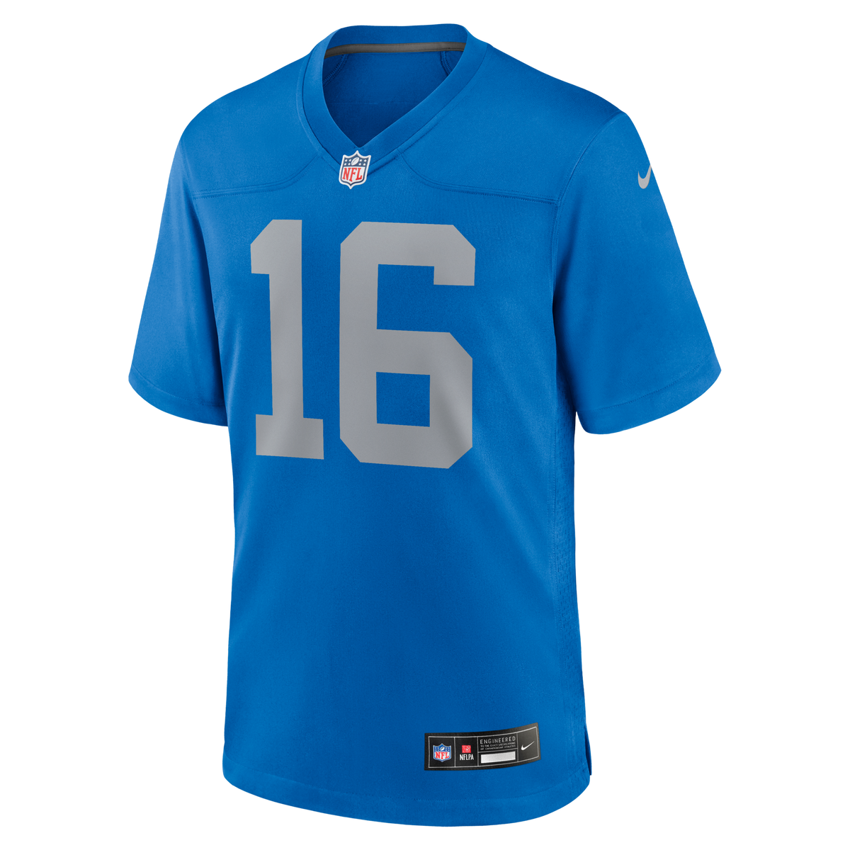 Detroit Lions Jared Goff Blue Alternate Game Jersey