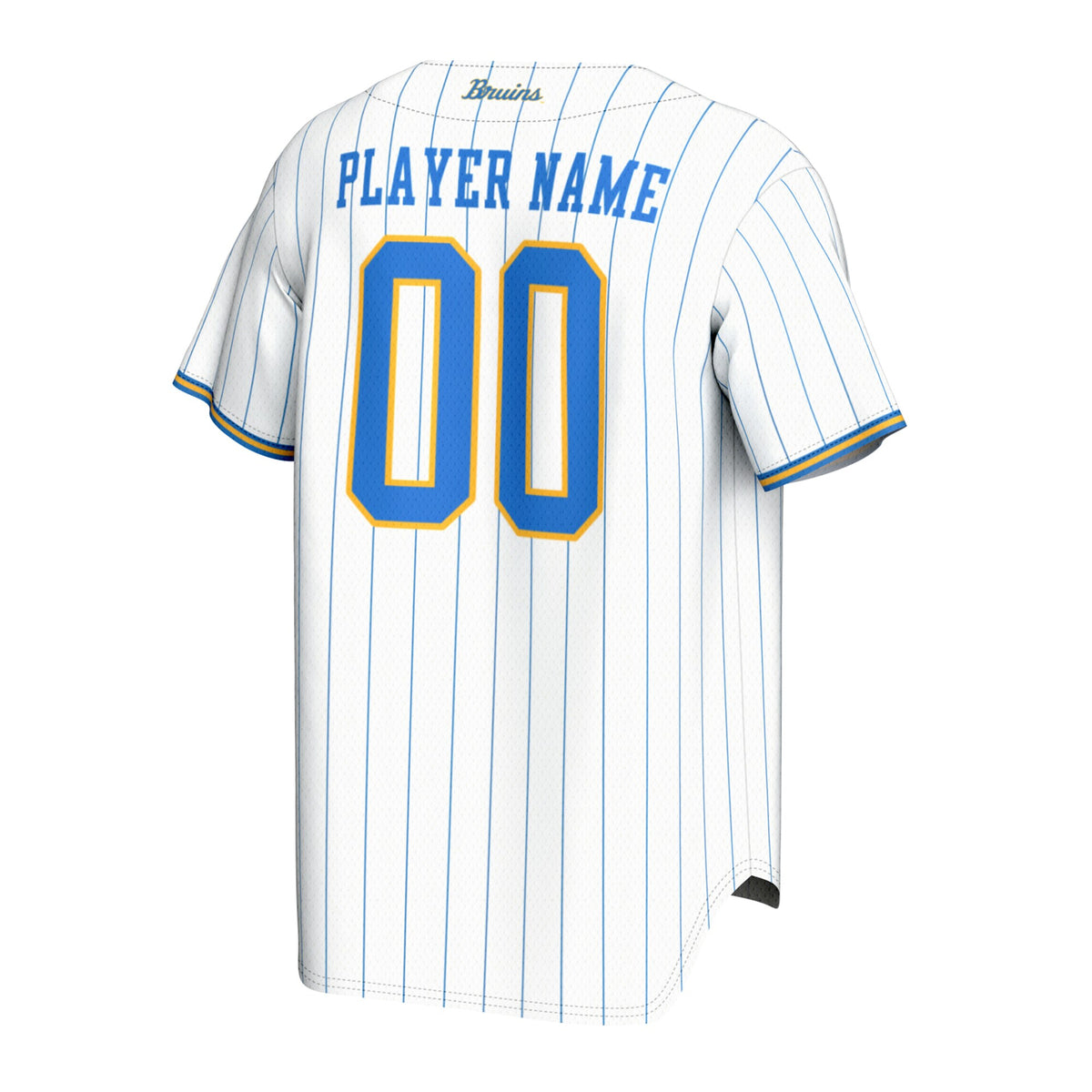 UCLA Bruins GameDay Greats Lightweight Collegiate Baseball NIL Pick-A-Player Fashion Jersey - White