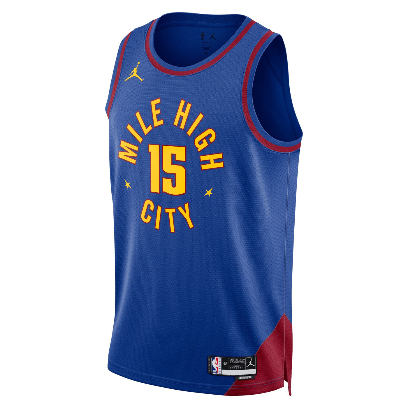 Denver Nuggets Jordan Statement Edition Swingman Jersey - Blue - Nikola Jokic