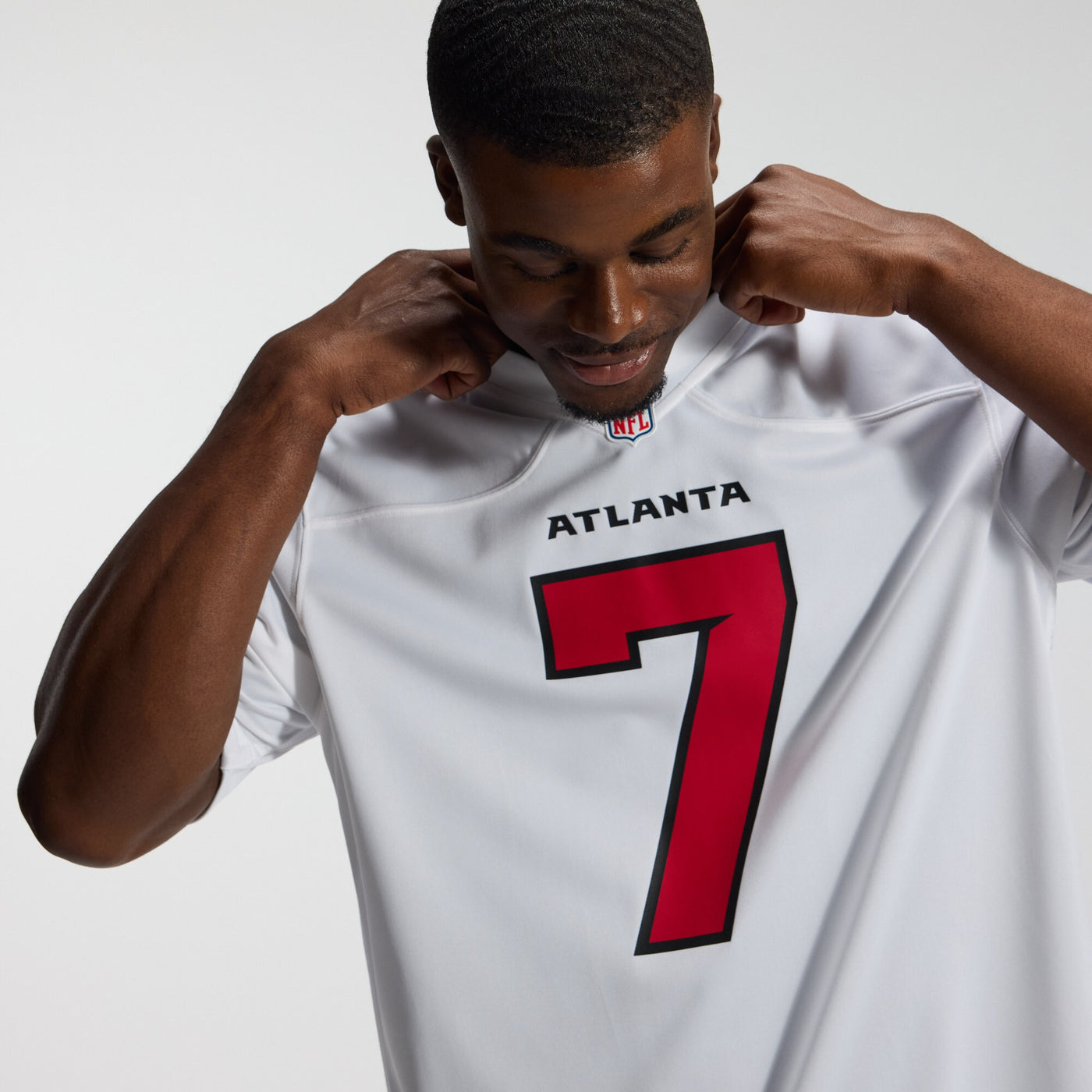 Atlanta Falcons Bijan Robinson Nike White Game Jersey