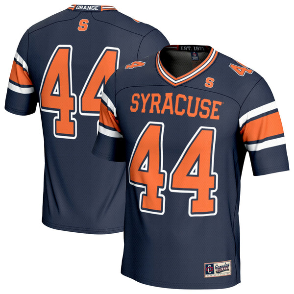 GameDay Greats Navy #44 Syracuse Orange Lightweight Collegiate Football Fashion Jersey