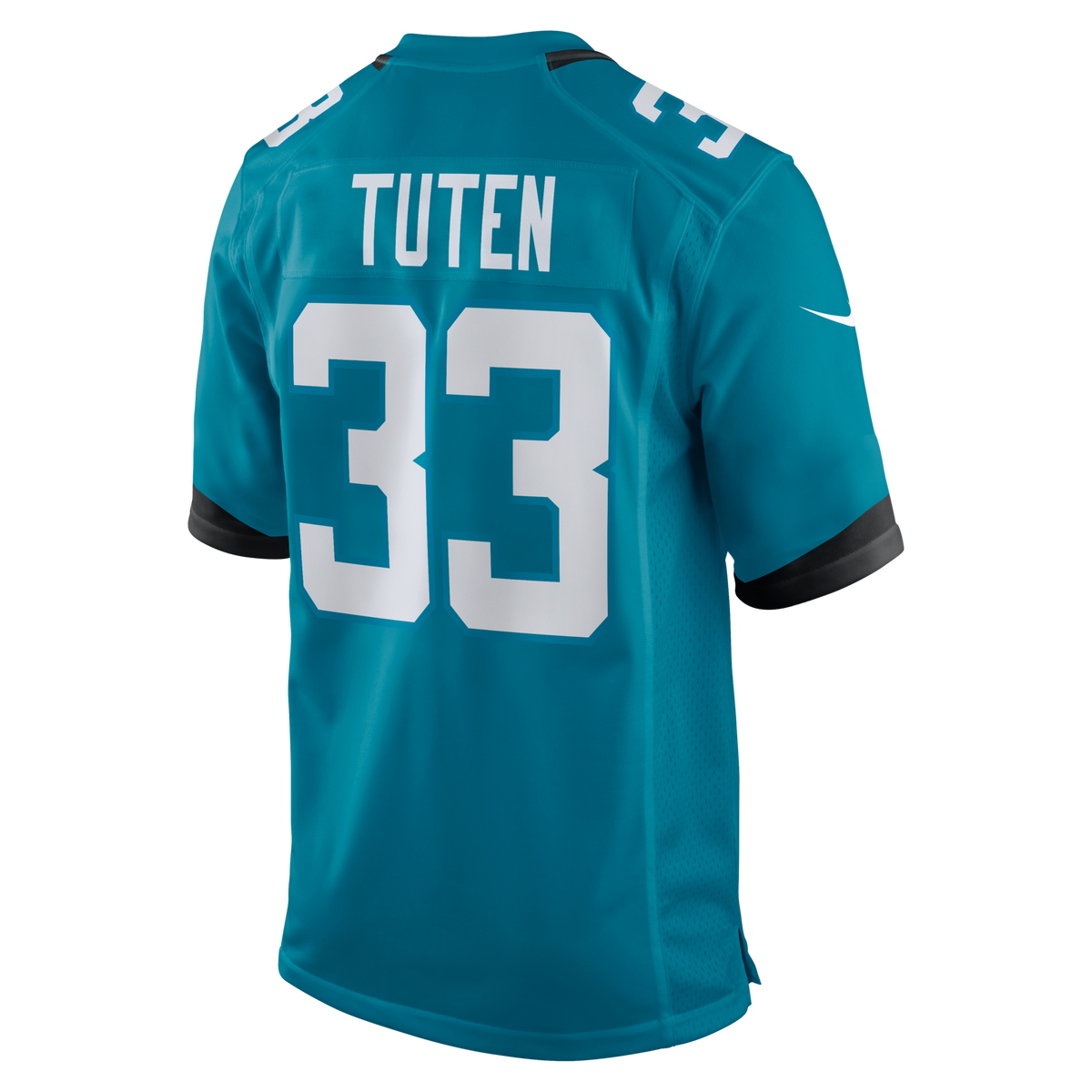 Jacksonville Jaguars Bhayshul Tuten Teal Team Game Jersey