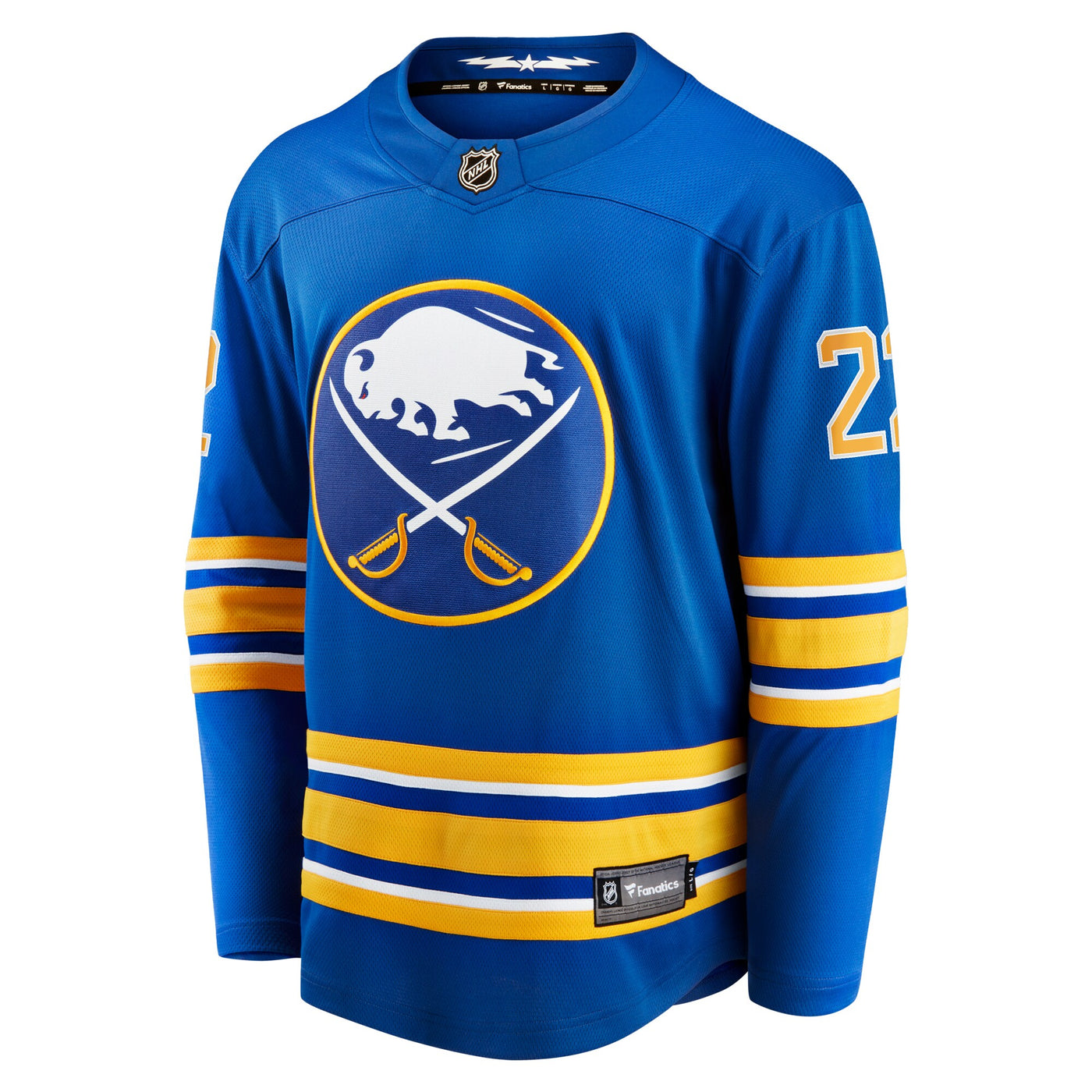 Buffalo Sabres Jack Quinn Fanatics Royal Home Breakaway Jersey