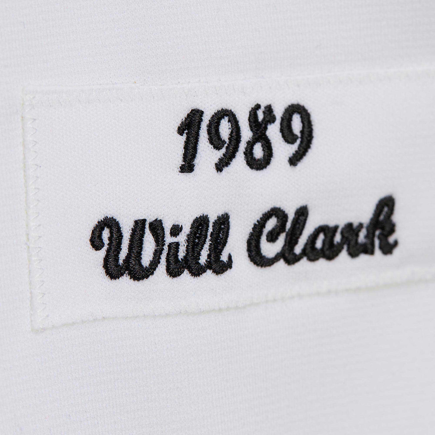 San Francisco Giants Will Clark Mitchell & Ness White Cooperstown Collection 1989 Authentic Jersey