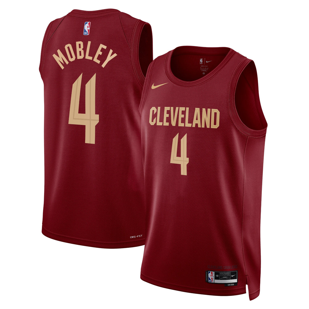 Cleveland Cavaliers Icon Edition Swingman Jersey - Maroon - Evan Mobley -