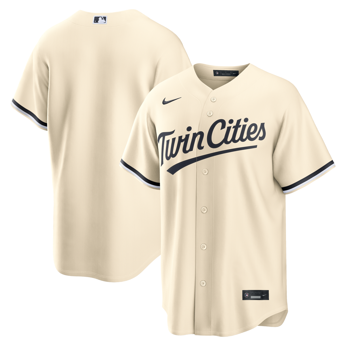 Minnesota Twins Cream Alternate Replica Jersey