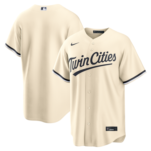 Minnesota Twins Cream Alternate Replica Jersey