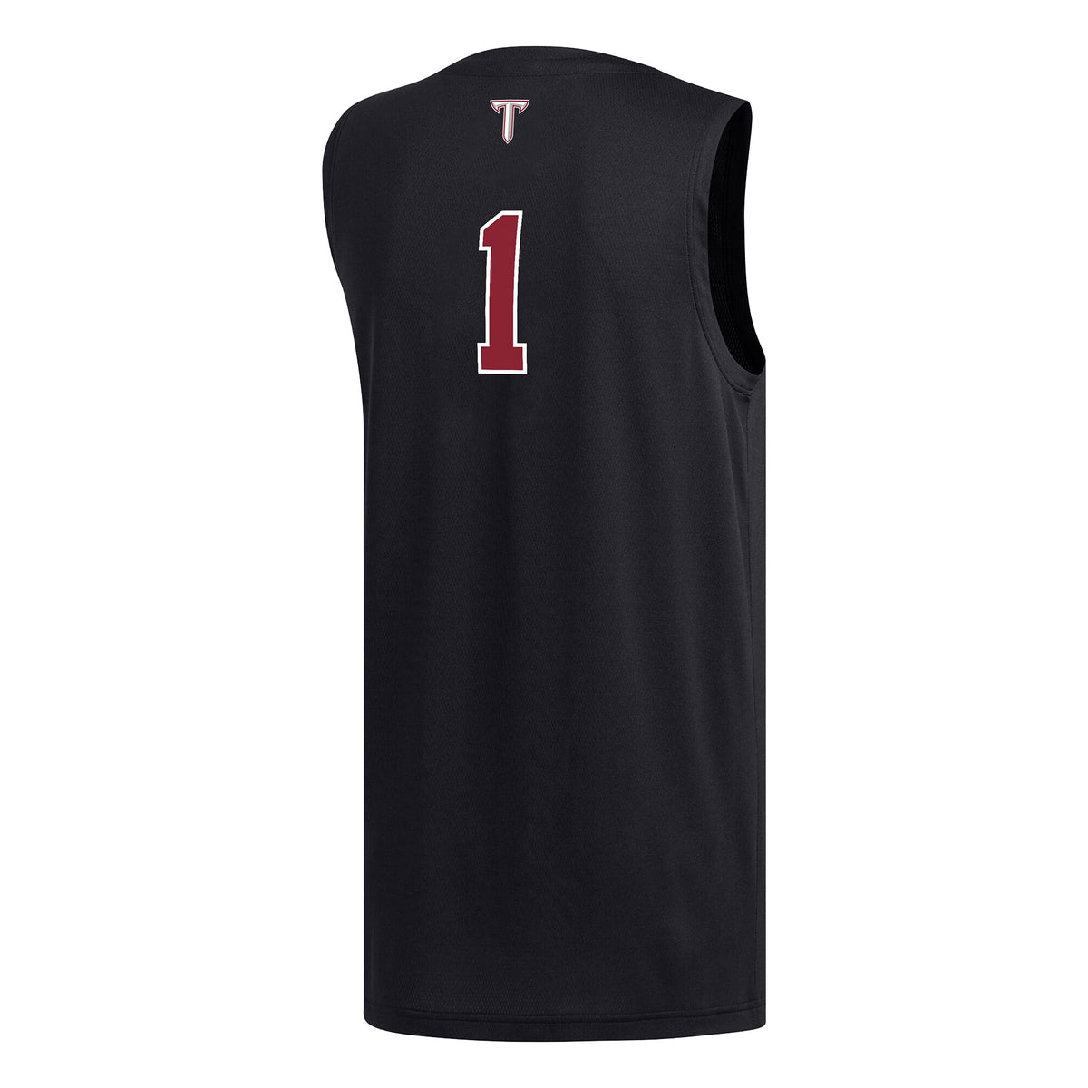#1 Troy University Trojans Replica Basketball Jersey - Black