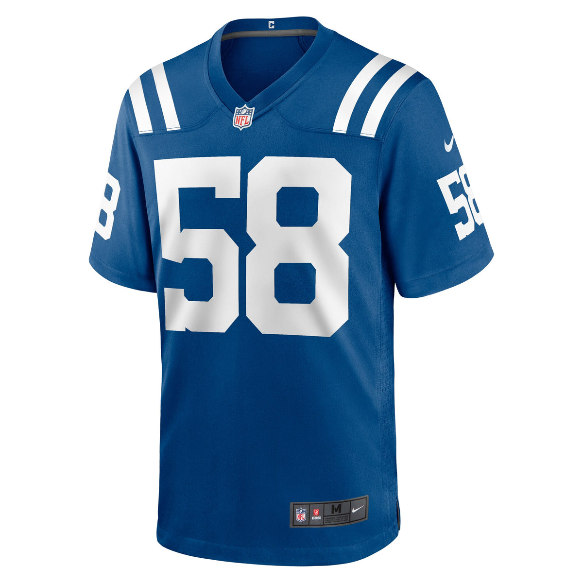 Indianapolis Colts Austin Ajiake Royal Game Jersey