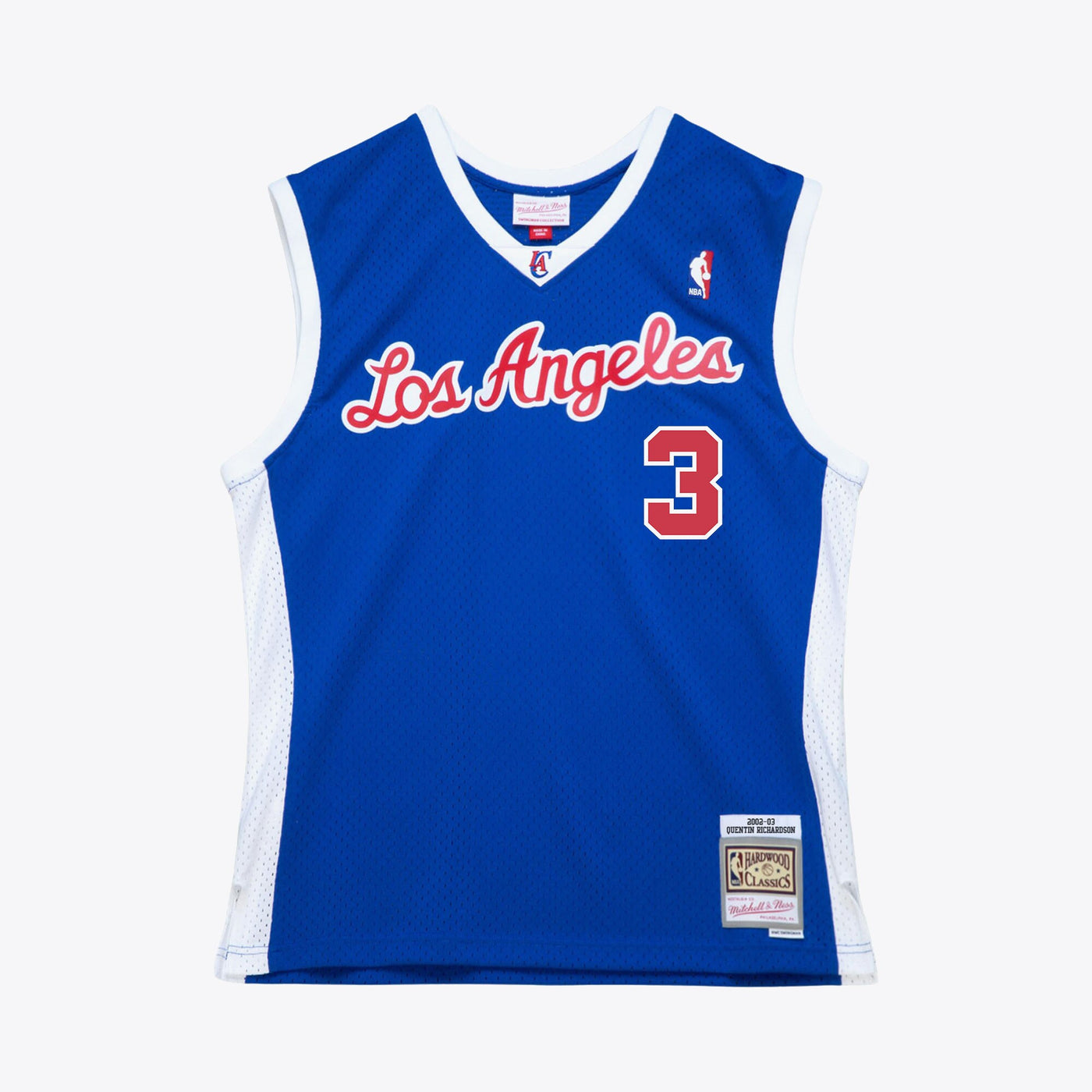 Los Angeles Clippers Mitchell & Ness Quentin Richardson 2002 Swingman Authentic Jersey - Royal Blue