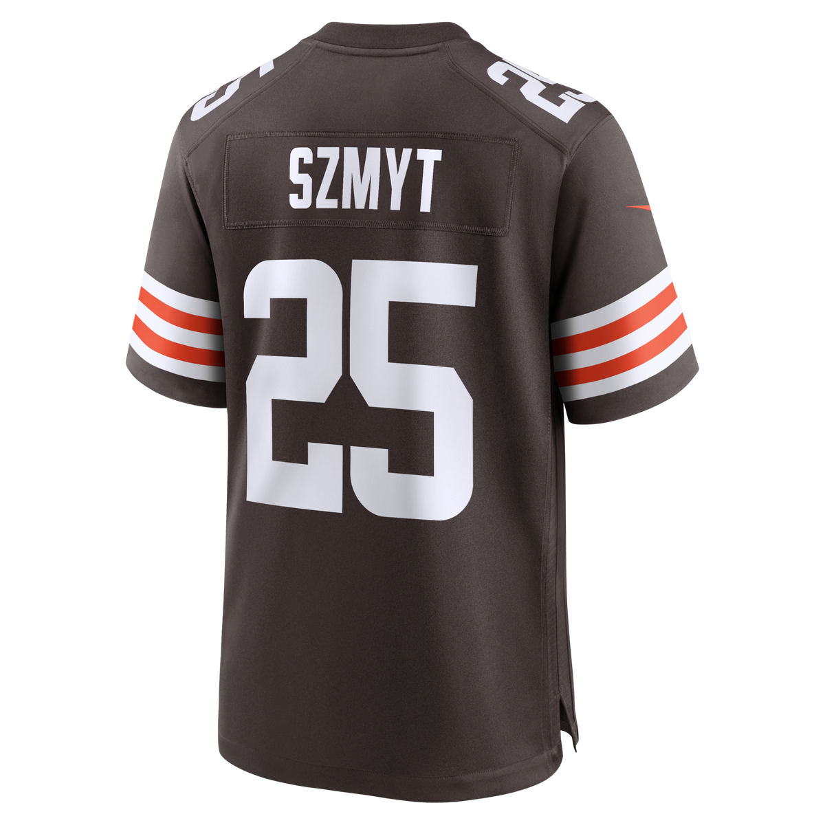 Cleveland Browns Andre Szmyt Brown Team Game Jersey