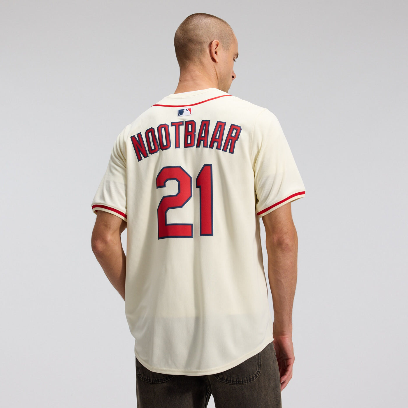 St. Louis Cardinals Lars Nootbaar Nike Cream Alternate 2 Limited Jersey