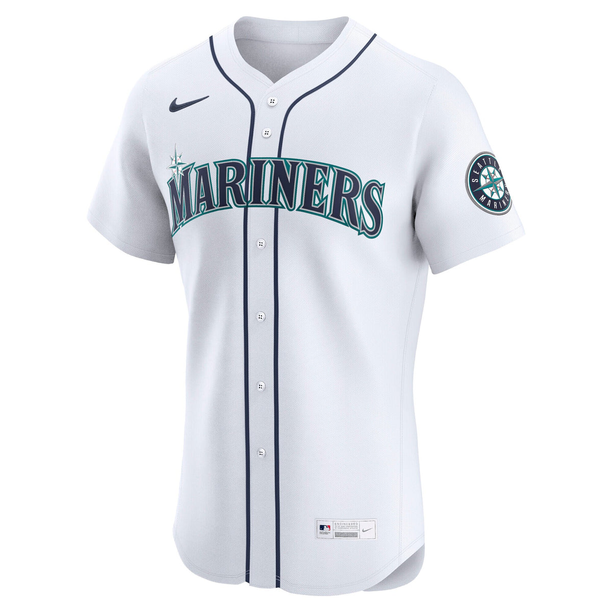 Seattle Mariners White Home Elite Jersey