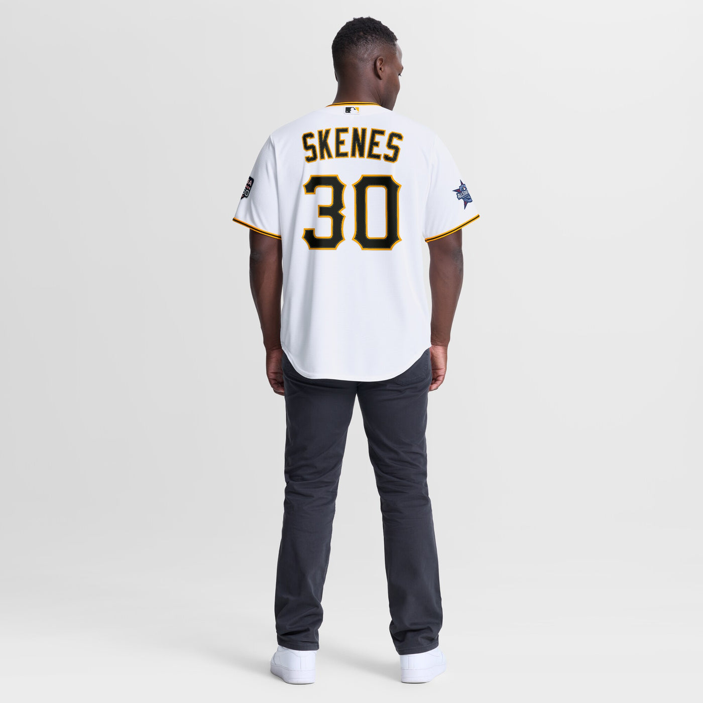 2026 All-Star Game Pittsburgh Pirates Paul Skenes Nike White Replica Jersey