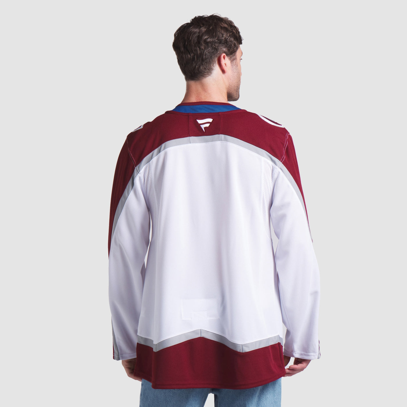 Colorado Avalanche Fanatics White Away Premium Jersey