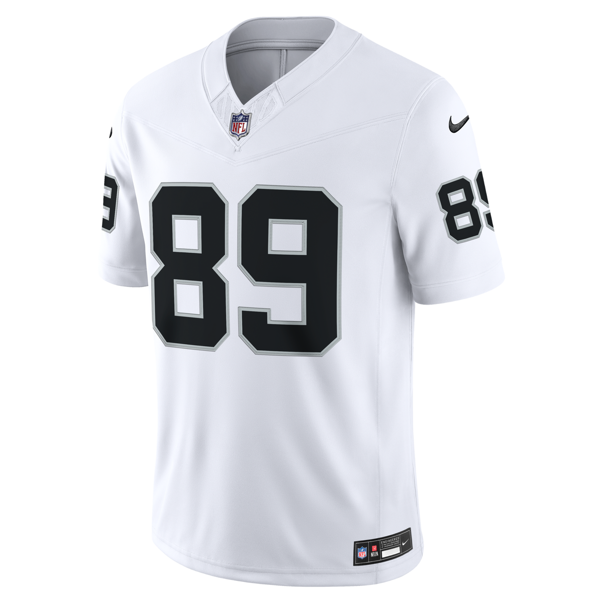 Las Vegas Raiders Brock Bowers White Vapor F.U.S.E. Stitched Limited Jersey